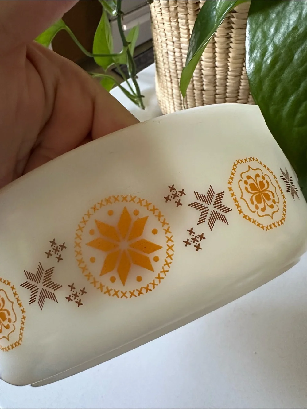 Pyrex Vintage Town and Country Casserole Dish 043 1.5 Quart Cottagecore - Picture 4 of 5